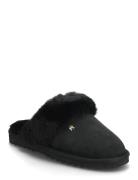 Th Shearling House Shoe Aamutossut Tohvelit Black Tommy Hilfiger