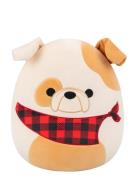 Squishmallows 30 Cm P24 Brock Bulldog Toys Soft Toys Stuffed Animals C...