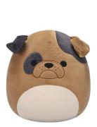 Squishmallows 40 Cm P24 Loafer Bulldog Toys Soft Toys Stuffed Animals ...
