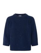 Novasz Pullover Tops Knitwear Jumpers Navy Saint Tropez