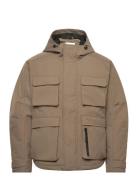 Sdray Ja Ohut Takki Brown Solid