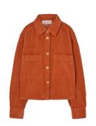 Fif Red Beabull Shirt Tops Shirts Long-sleeved Shirts Orange THE ANIMA...