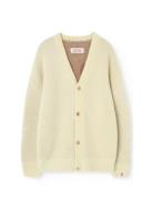 Yellow Racoon Cardifan Tops Knitwear Cardigans Yellow THE ANIMALS OBSE...