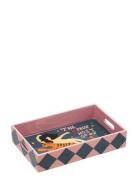 The Show Must Go On Tray Home Decoration Decorative Platters Pink Anna...