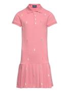 Polo Pony Stretch Mesh Polo Dress Dresses & Skirts Dresses Casual Dres...