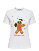 Onlxmas Life Yrsa Christmas S/S Top Jrs Tops T-shirts & Tops Short-sle...