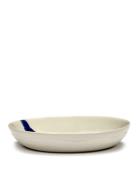 Dish S White Artichoke Blue Feast By Ottolenghi Set/4 Home Tableware B...