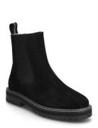 Boots - Flat Shoes Boots Ankle Boots Ankle Boots Flat Heel Black ANGUL...