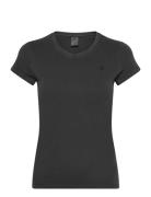 Stripe Eyben Slim V T 2.0 Wmn Tops T-shirts & Tops Short-sleeved Black...