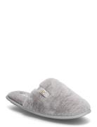 Th Faux Fur House Shoe Aamutossut Tohvelit Grey Tommy Hilfiger