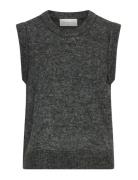 Mschhope Vest Vests Knitted Vests Grey MSCH Copenhagen