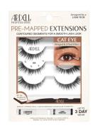 Pre-Mapped Extensions Cat Eye Ripset Meikki Black Ardell