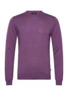 Margrate Tops Knitwear Round Necks Purple Matinique