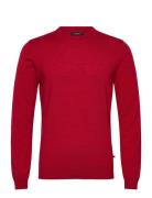 Margrate Tops Knitwear Round Necks Red Matinique