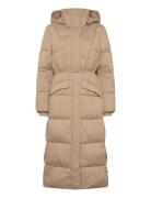 Pamaxi4 Vuorillinen Takki Topattu Takki Beige BOSS