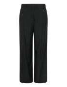 Mschmachella Hw Pants Bottoms Trousers Straight Leg Black MSCH Copenha...
