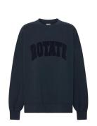 Heavy Sweat Crewneck Tops Sweat-shirts & Hoodies Sweat-shirts Navy ROT...