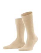 Family Everyday Casual Underwear Socks Regular Socks Cream Falke
