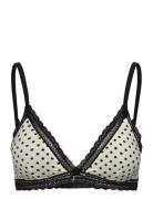 Triangle Unique Lingerie Bras & Tops Soft Bras Bralette Black HUGO