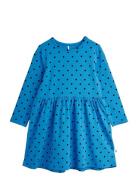 Polka Dots Aop Ls Dress Dresses & Skirts Dresses Casual Dresses Long-s...