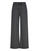 Vacant Pants Black Check Pyjamahousut Olohousut Multi/patterned A Part...