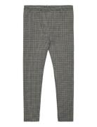Houndstooth Leggings Bottoms Leggings Brown Mango