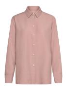 Daily Shirt Frosted Pink Tops Shirts Long-sleeved Pink A Part Of The A...