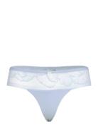 Thong_ Peony Lace Stringit Alusvaatteet Blue BOSS