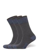 True Stripe Sock Underwear Socks Regular Socks Black Amanda Christense...