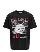 Onsmuhammad Ali Rlx Ss Lic Tee Tops T-shirts Short-sleeved Black ONLY ...