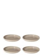 Nordic Bistro Dinner Plate Home Tableware Plates Dinner Plates Beige B...