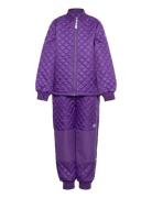 Thermo Set Outerwear Thermo Outerwear Thermo Sets Purple Mikk-line