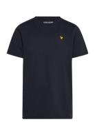 Sports T-Shirt Tops T-shirts Short-sleeved Navy Lyle & Scott
