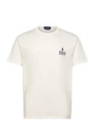 26/1 Jersey-Ssl-Tsh Tops T-shirts Short-sleeved Cream Polo Ralph Laure...