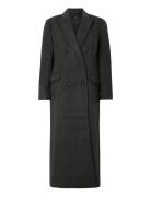 Fallopiabbabellas Coat Villakangastakki Pitkä Takki Grey Bruuns Bazaar