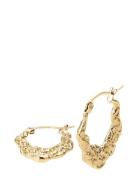 Xenia X Sistie 2Nd - Earrings Meidum Gold-Plated Accessories Jewellery...