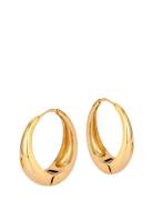 Loops - Creoles Gold-Plated Accessories Jewellery Earrings Hoops Gold ...