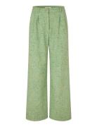 Russell Pants Bottoms Trousers Wide Leg Green Nué Notes