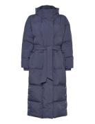 Lr-Mona Vuorillinen Takki Topattu Takki Blue Levete Room