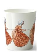 Aunt Brown Mug Home Tableware Cups & Mugs Coffee Cups Cream Design Hou...