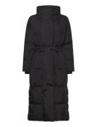 Lr-Mona Vuorillinen Takki Topattu Takki Black Levete Room