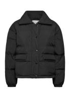 Lr-Mona Vuorillinen Takki Topattu Takki Black Levete Room