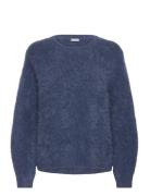 Forli Sweater Tops Knitwear Cardigans Blue Balmuir