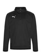 Teamliga 1/4 Zip Top Jr Tops Sweat-shirts & Hoodies Sweat-shirts Black...
