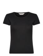 Tullepw Ts Tops T-shirts & Tops Short-sleeved Black Part Two