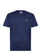 Logo Patch T-Shirt Tops T-shirts Short-sleeved Navy C.P. Company