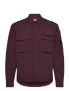 Lens Detail Shirt Ohut Takki Burgundy C.P. Company