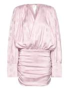 Ls Mini Dress Lyhyt Mekko Pink ROTATE Birger Christensen